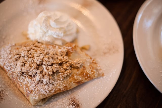 Apple Crepe.